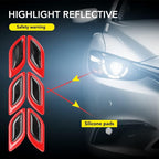 Carbon Fiber Graphic Car Reflective Sticker-Light